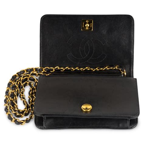 vintage chanel wallet on chain|classic wallet on chain chanel.